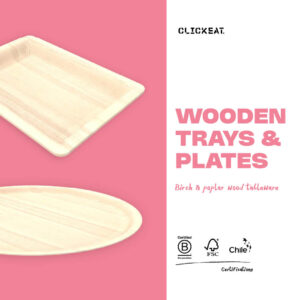 Bandejas y Platos de Madera